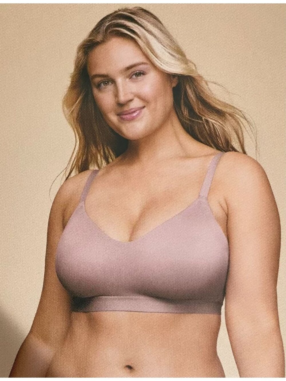 Warners Cloud 9 Super Soft & Smooth Convertible Comfort Bra S Beige